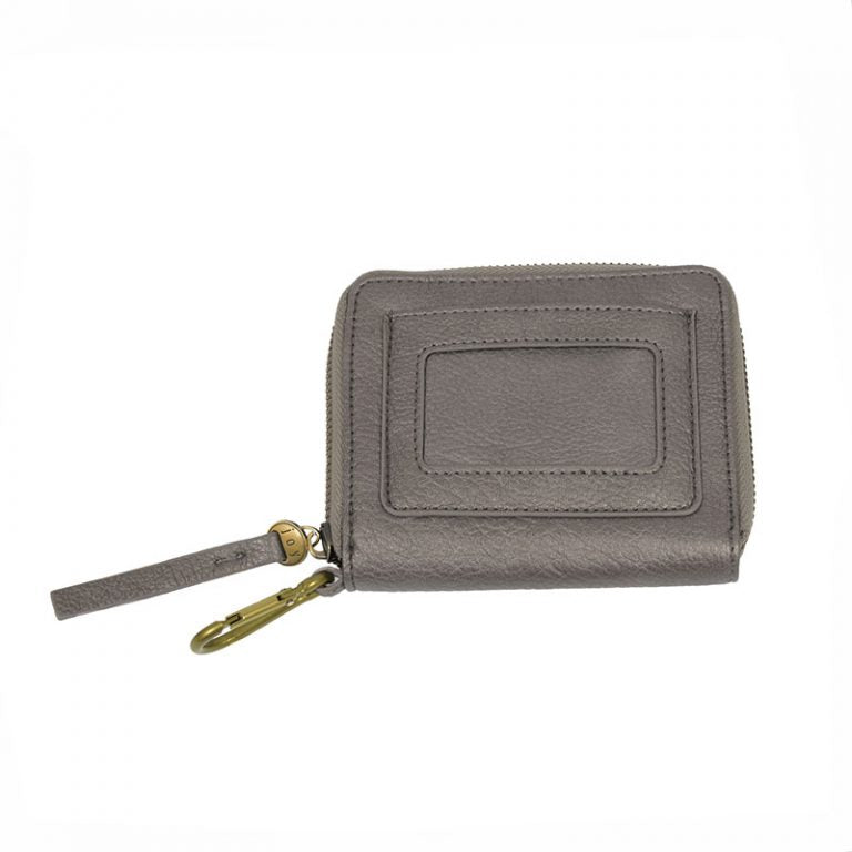 METALLIC SILVER PIXIE GO WALLET