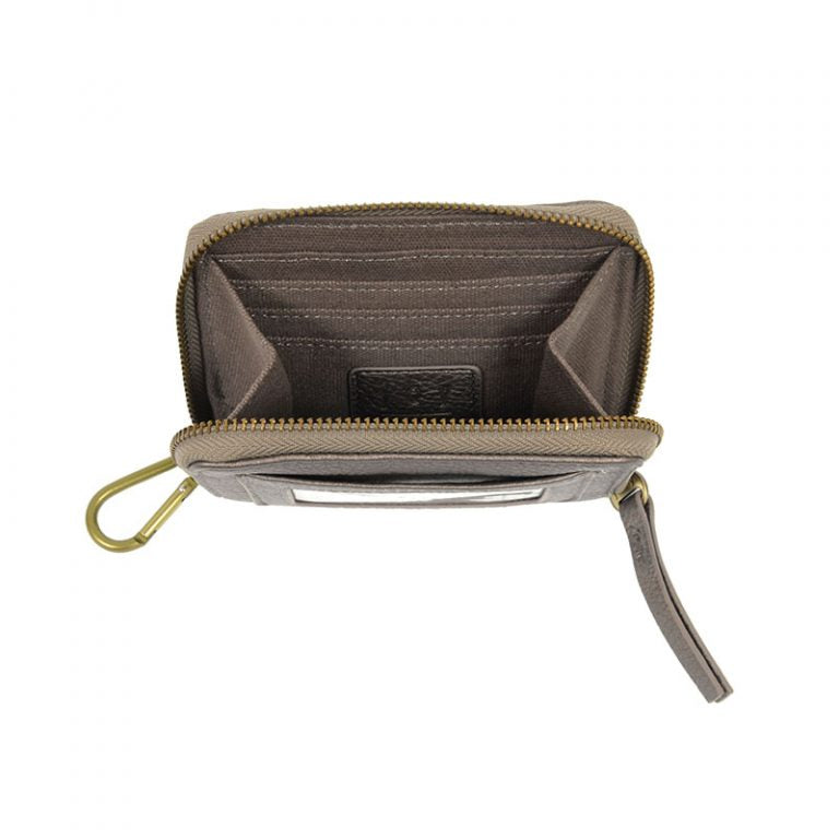 METALLIC SILVER PIXIE GO WALLET