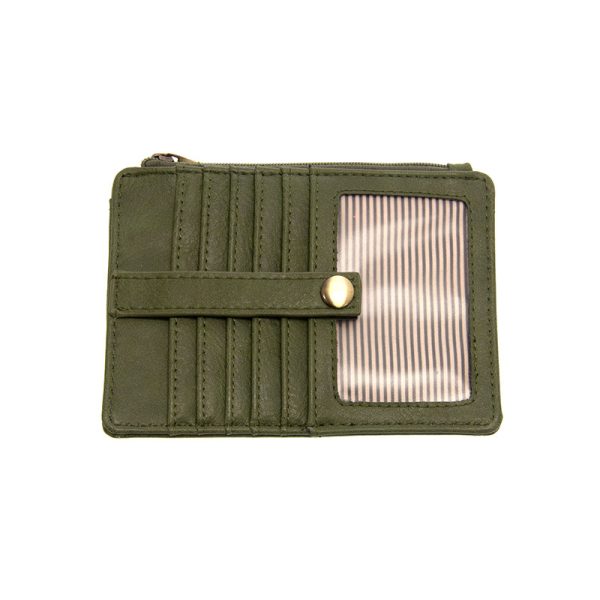 DARK BASIL PENNY MINI TRAVEL WALLET