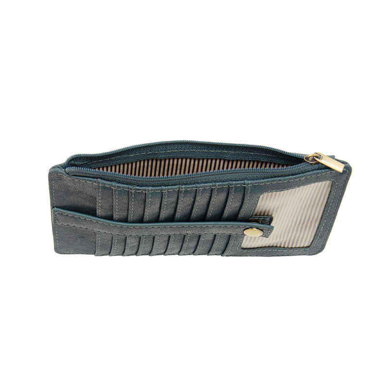 AZURE  DISTRESSED KARA MINI WALLET