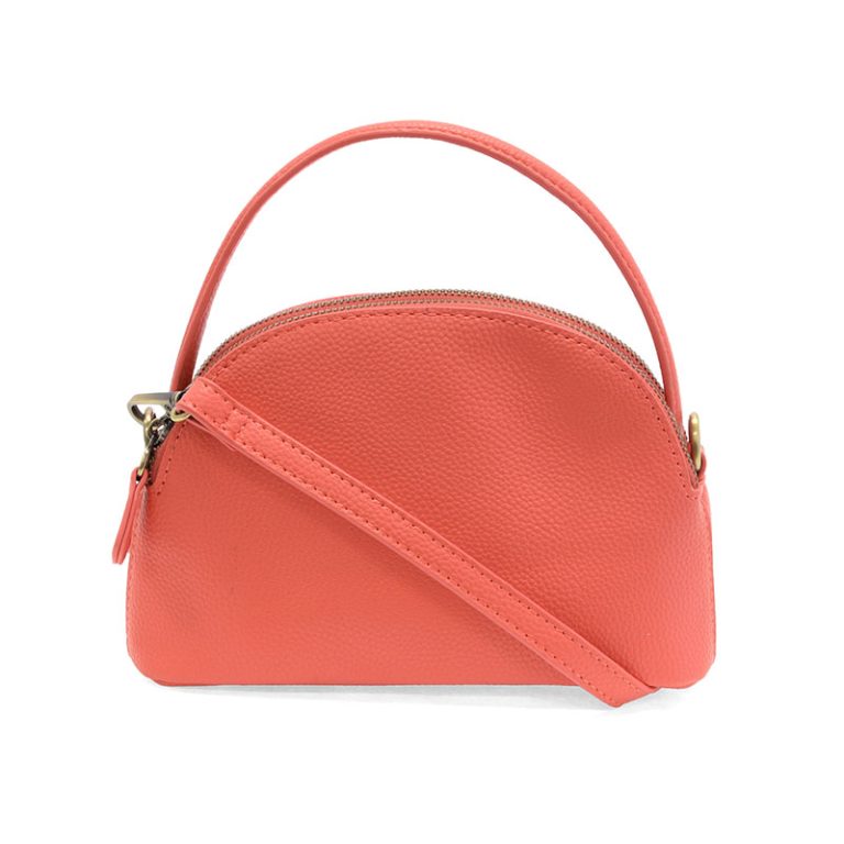 CORAL LARISSA DOUBLE ZIP DOME CROSSBODY