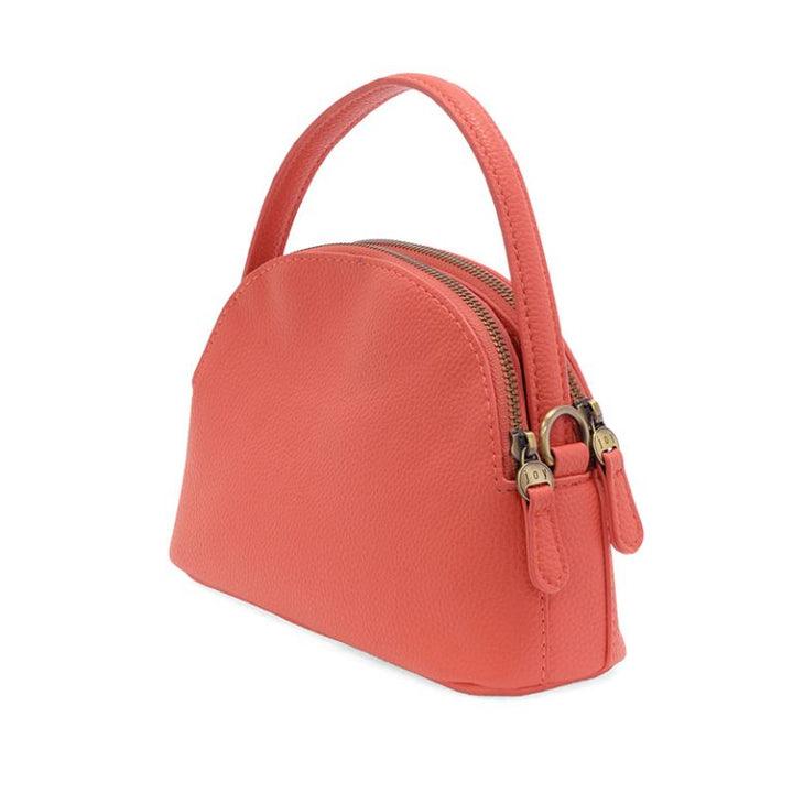 CORAL LARISSA DOUBLE ZIP DOME CROSSBODY