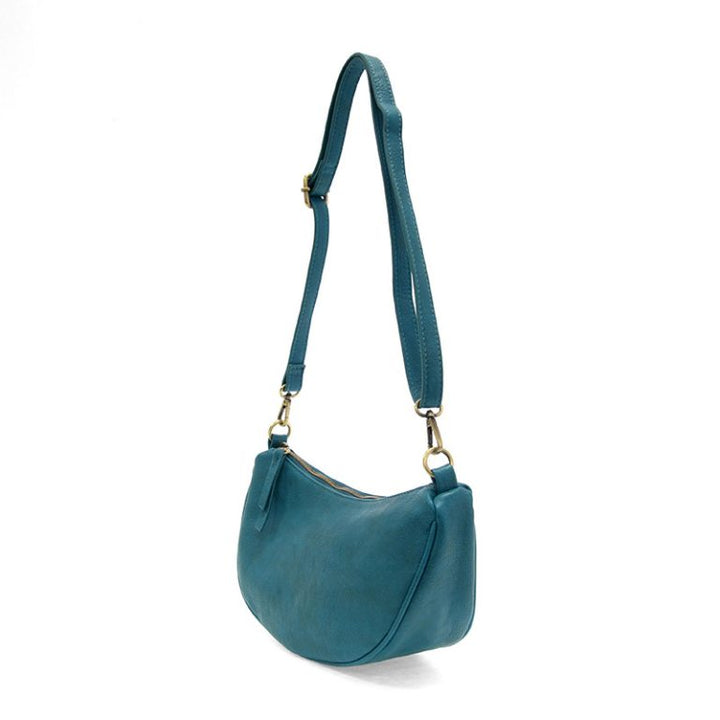 TURQUOISE MIRANDA CRESCENT CROSSBODY BAG