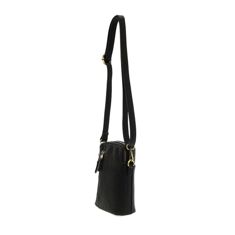BLACK JOLENE CROSSBODY PHONE BAG