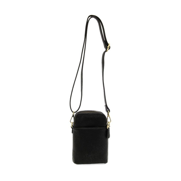BLACK JOLENE CROSSBODY PHONE BAG