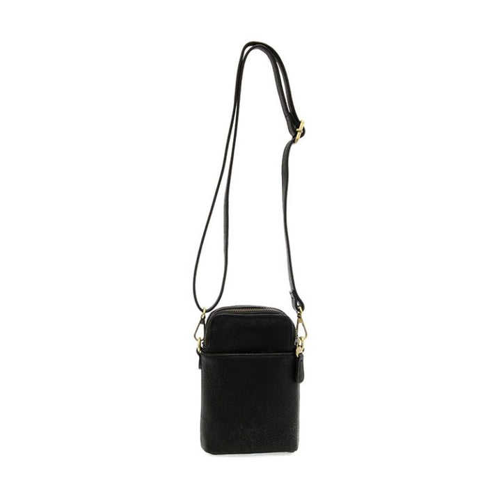 BLACK JOLENE CROSSBODY PHONE BAG
