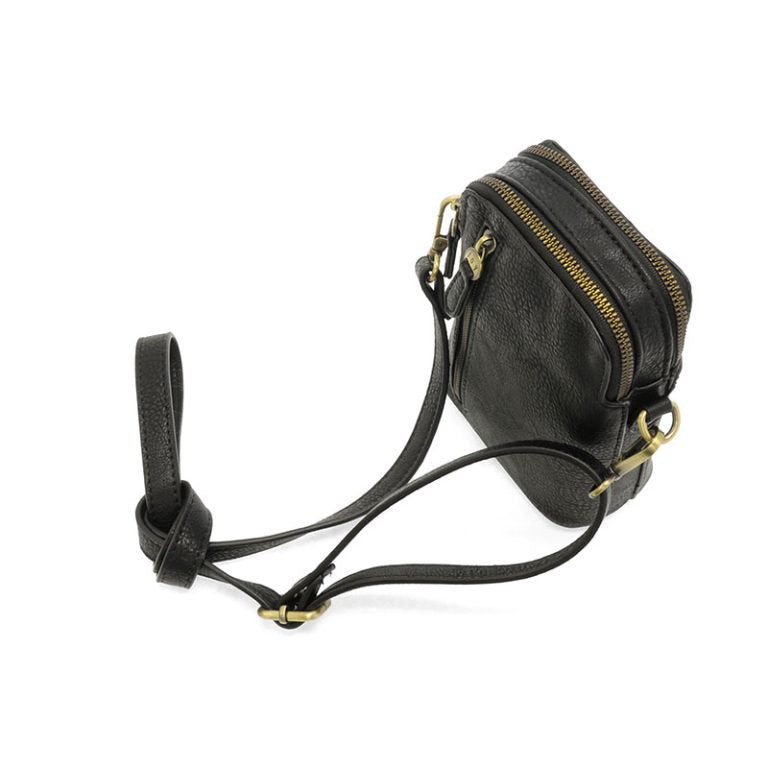 BLACK JOLENE CROSSBODY PHONE BAG