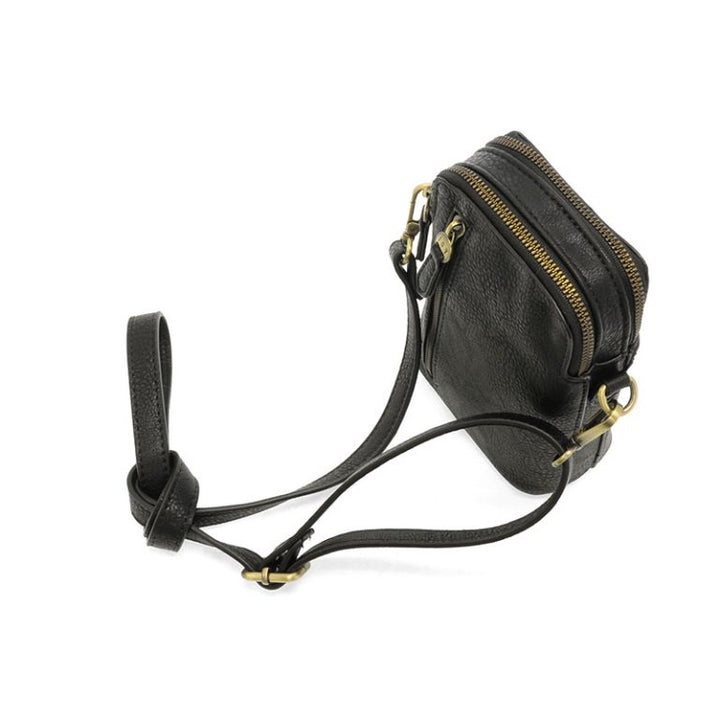 BLACK JOLENE CROSSBODY PHONE BAG