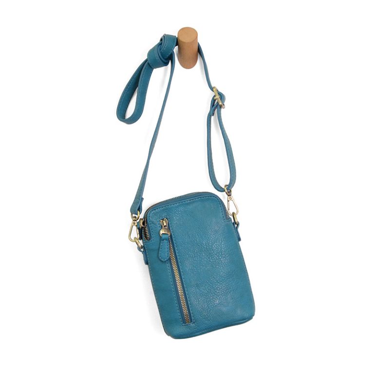 TURQUOISE JOLENE CROSSBODY PHONE BAG