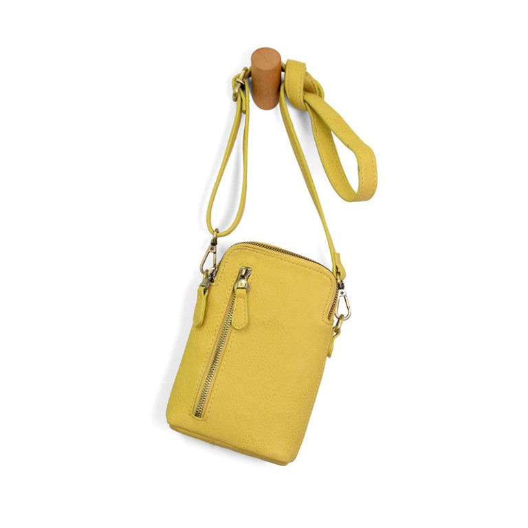 YELLOW JOLENE CROSSBODY PHONE BAG