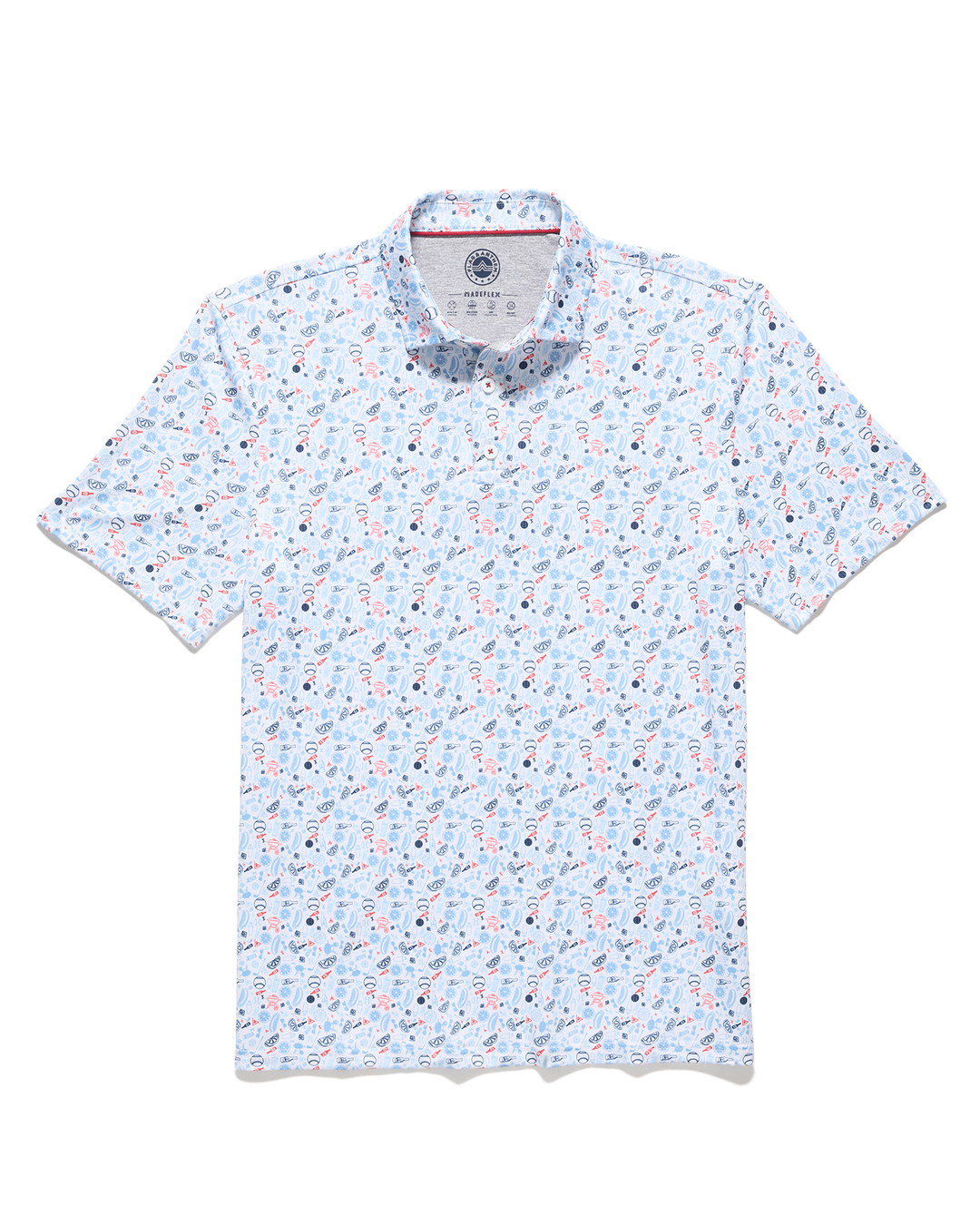 MEN'S CHESTER AMERICANA SUMMER BBQ PERFORMANCE POLO