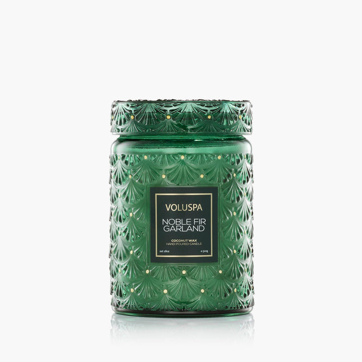 NOBLE FIR GARLAND 18oz LARGE JAR CANDLE