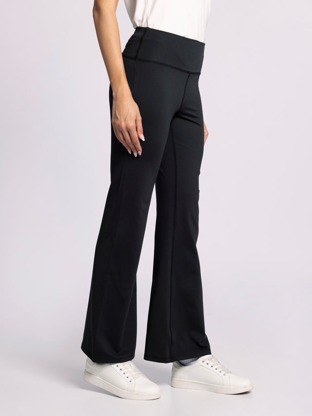 CALLIE BLACK FLARE PANTS