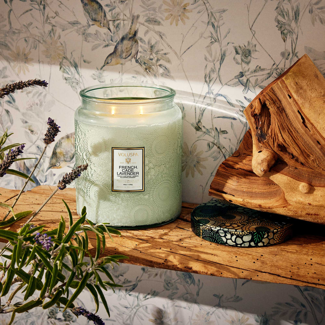 FRENCH CADE LAVENDER 44oz LUXE JAR CANDLE