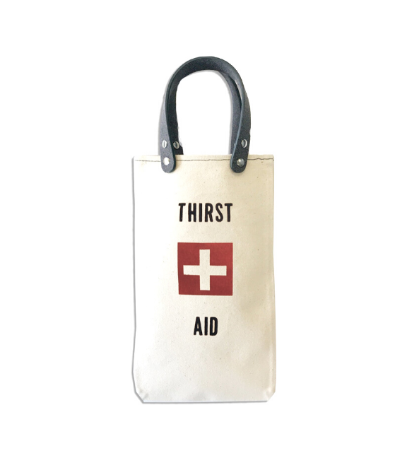 THIRST AID WINE TOTE BAG