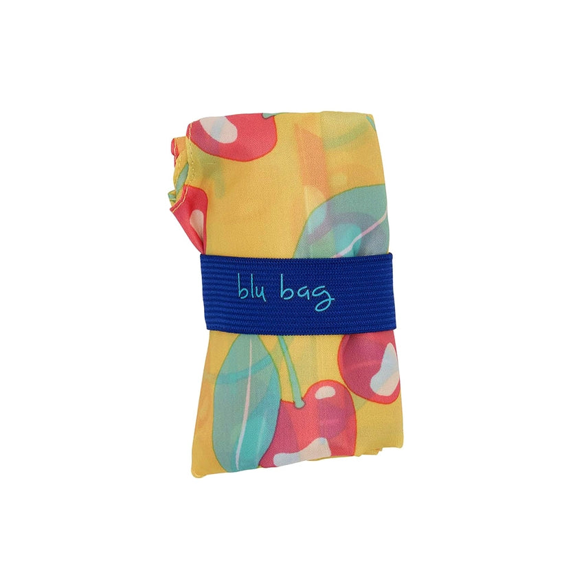 CHERRIES BLU REUSABLE SHOPPER TOTE