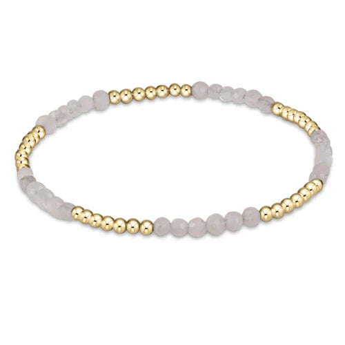 LABRADORITE BLISSFUL PATTERN 2.5 MM BEAD BRACELET