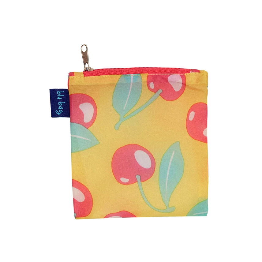 CHERRIES BLU REUSABLE SHOPPER TOTE
