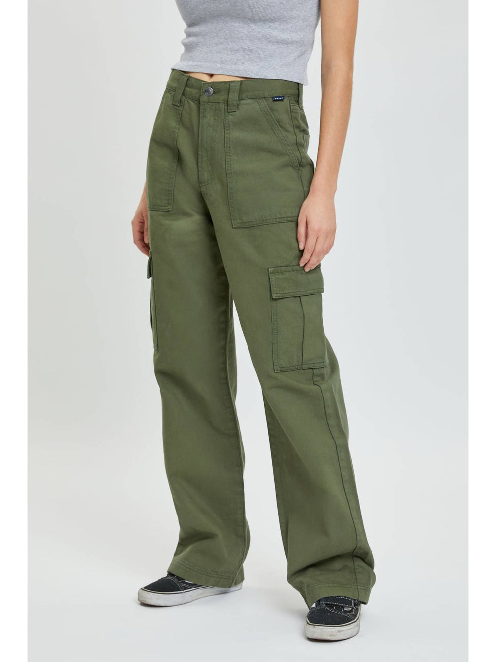 FATIGUE GREEN CARGO POCKET PANT