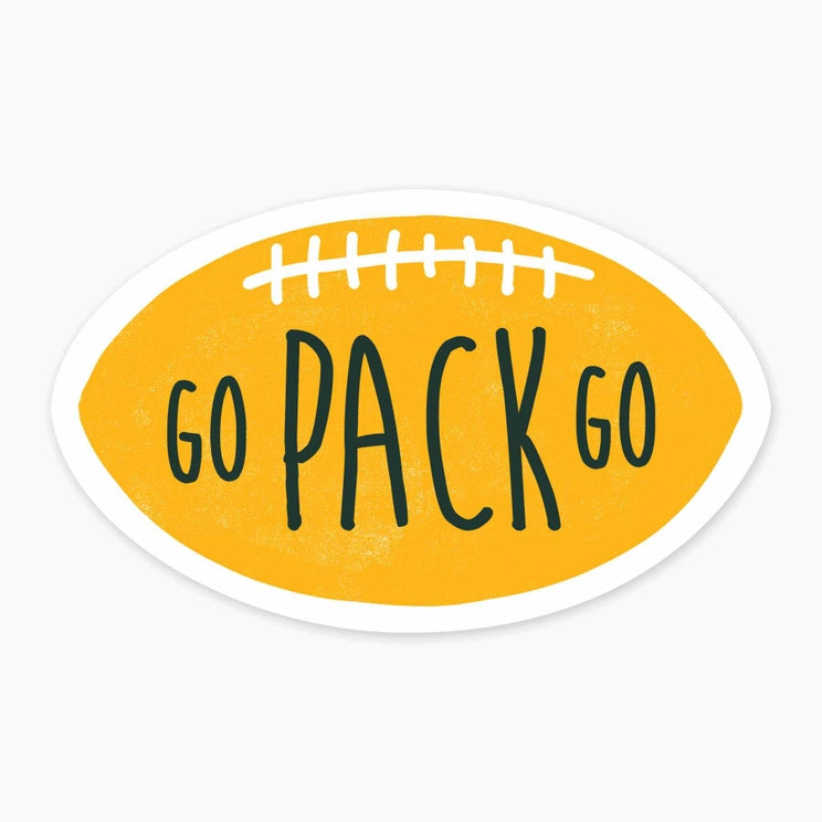GO PACK GO STICKER