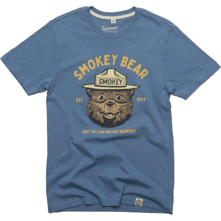 Smokey Varsity Blue Unisex Short Sleeve Tee