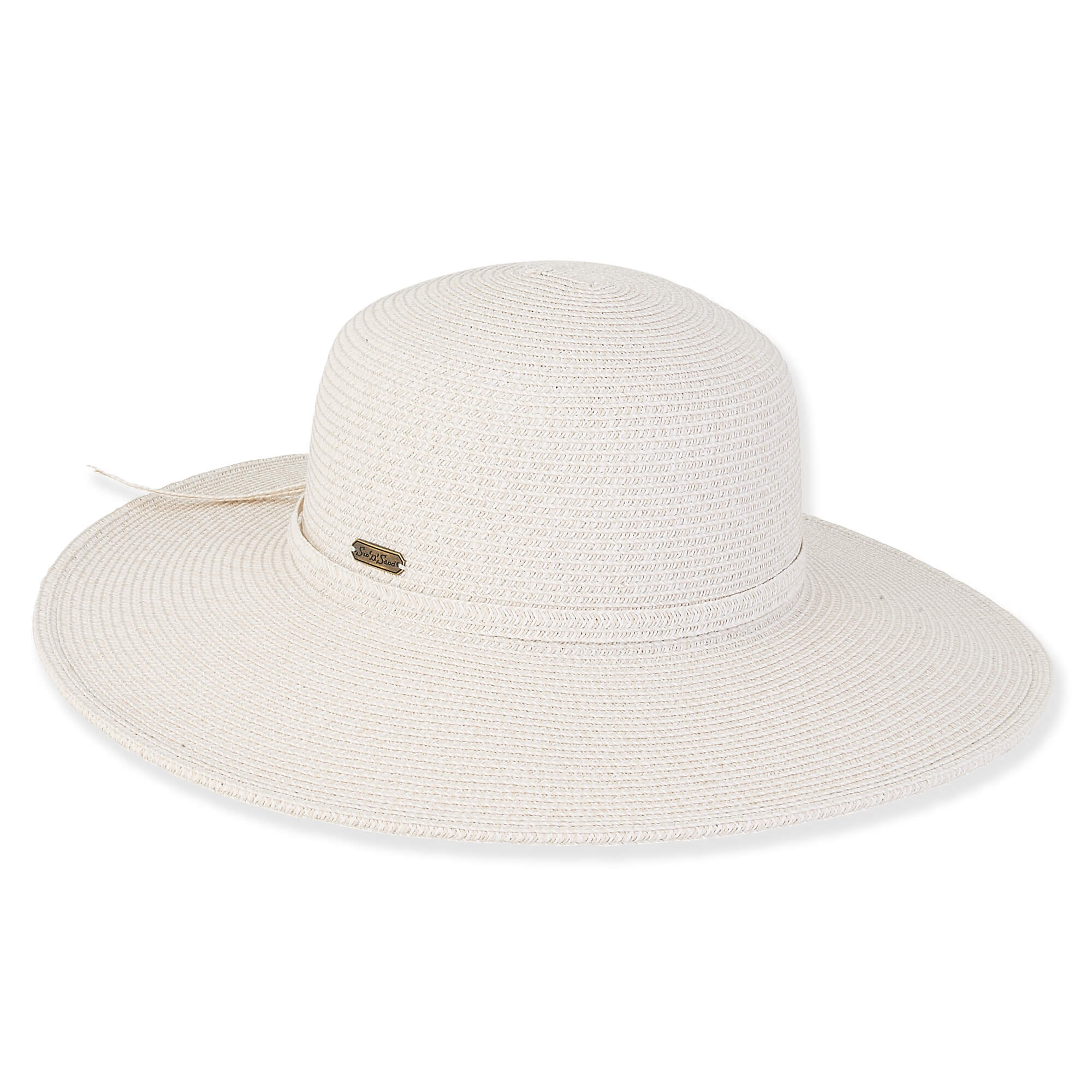 LIGHT GREY ALISHA PAPER BRAID FLOPPY HAT – Wilkins & Olander