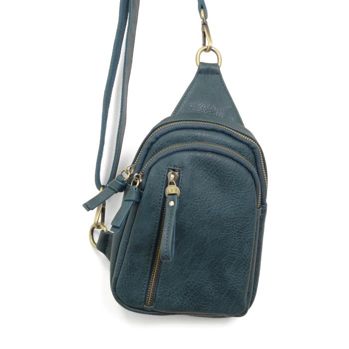 DARK TEAL SKYLER SLING BAG