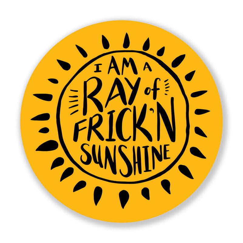 Frickn Sunshine Sticker