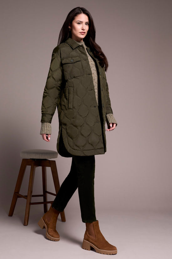 SPRUCE LONG QUILTED JACKET