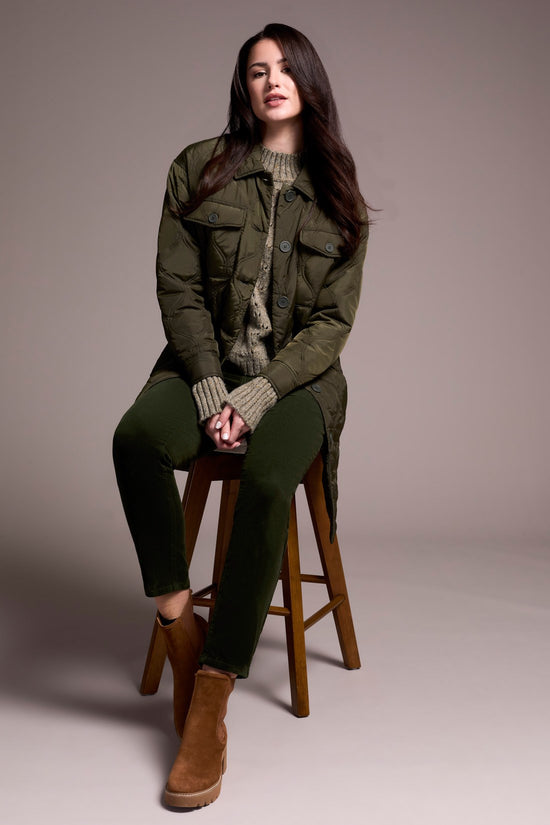 SPRUCE LONG QUILTED JACKET