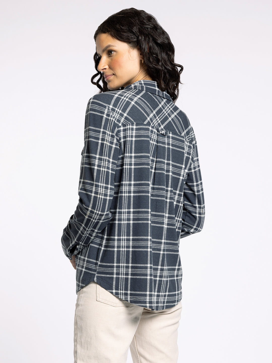 CASSIAN CHARCOAL & IVORY SHIRT