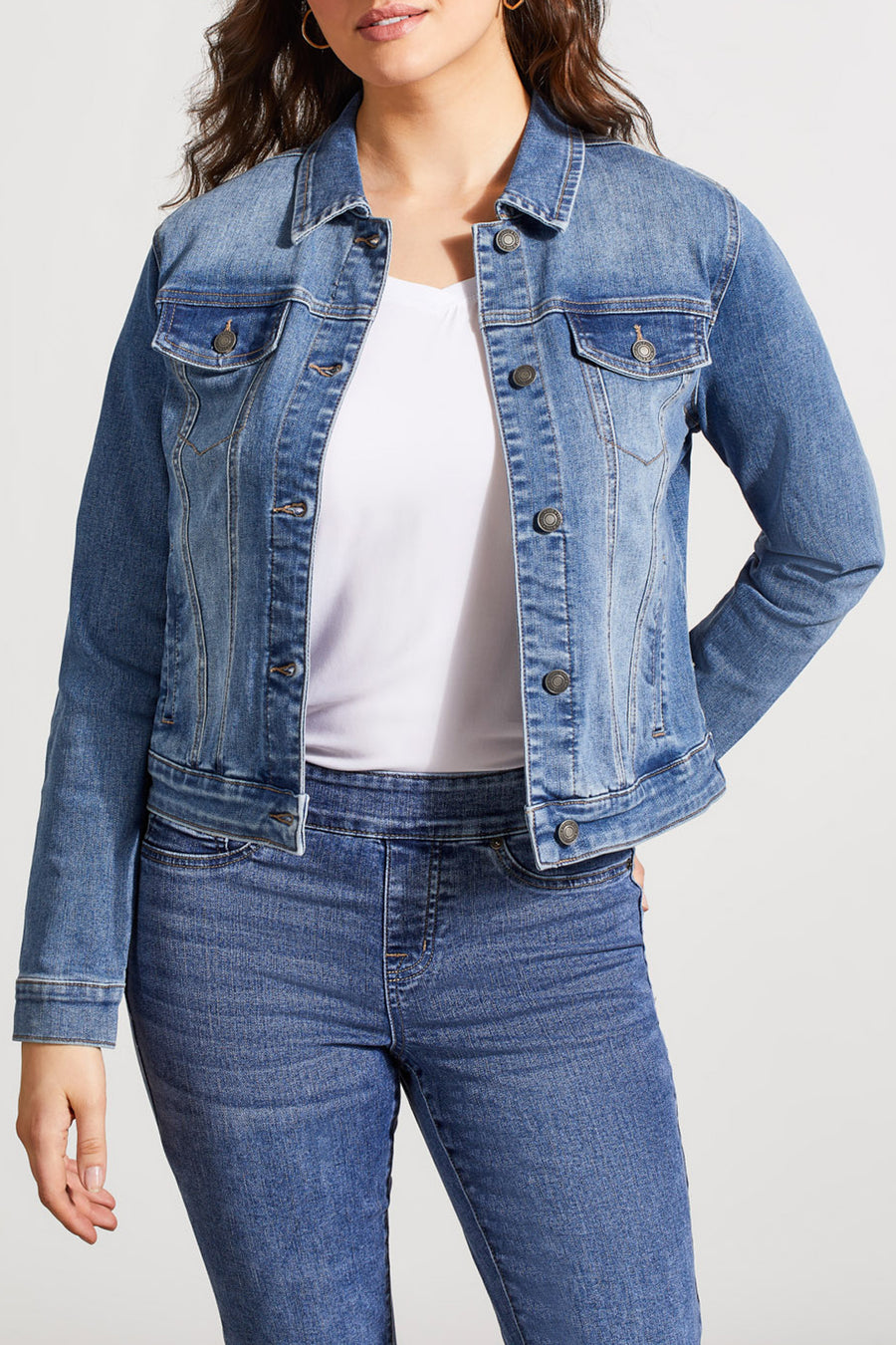 DARK VINTAGE CLASSIC DENIM JACKET