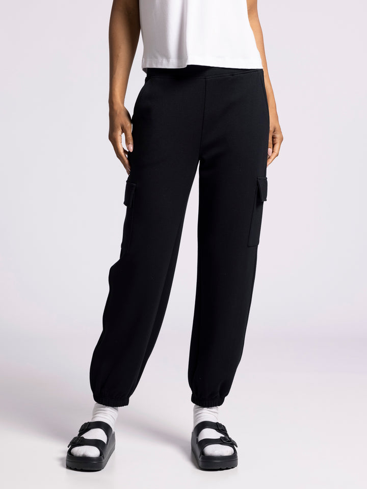 JUSTINE BLACK JOGGERS