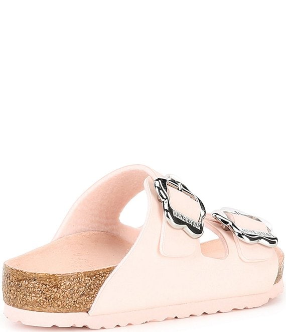 KIDS ARIZONA LIGHT ROSE FLOWER BUCKLE SANDAL
