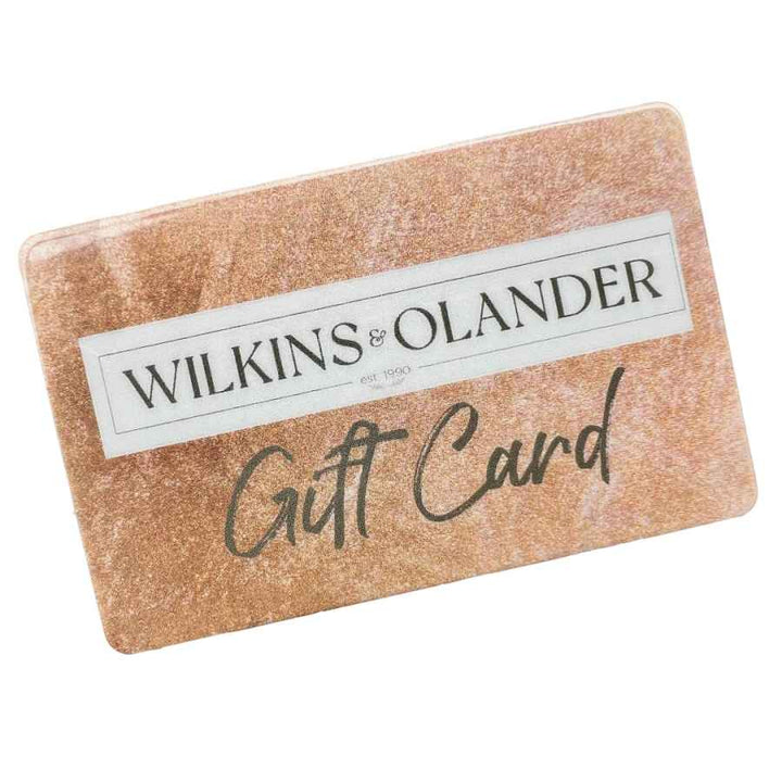 $25.00 Wilkins & Olander Gift Card