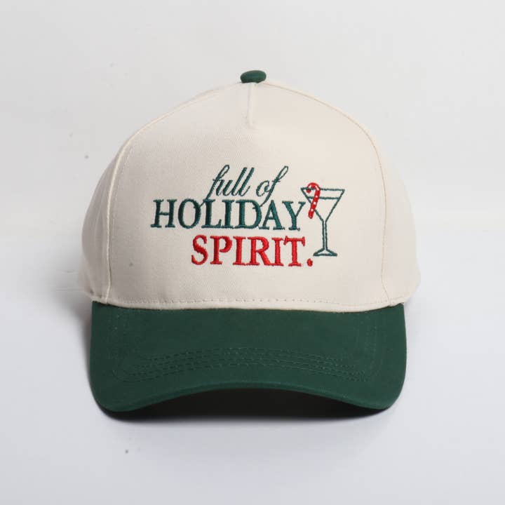 FULL OF HOLIDAY SPIRIT BASEBALL HAT