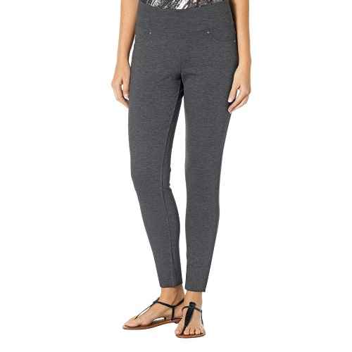 RICKI CHARCOAL DOUBLE PONTE PANT