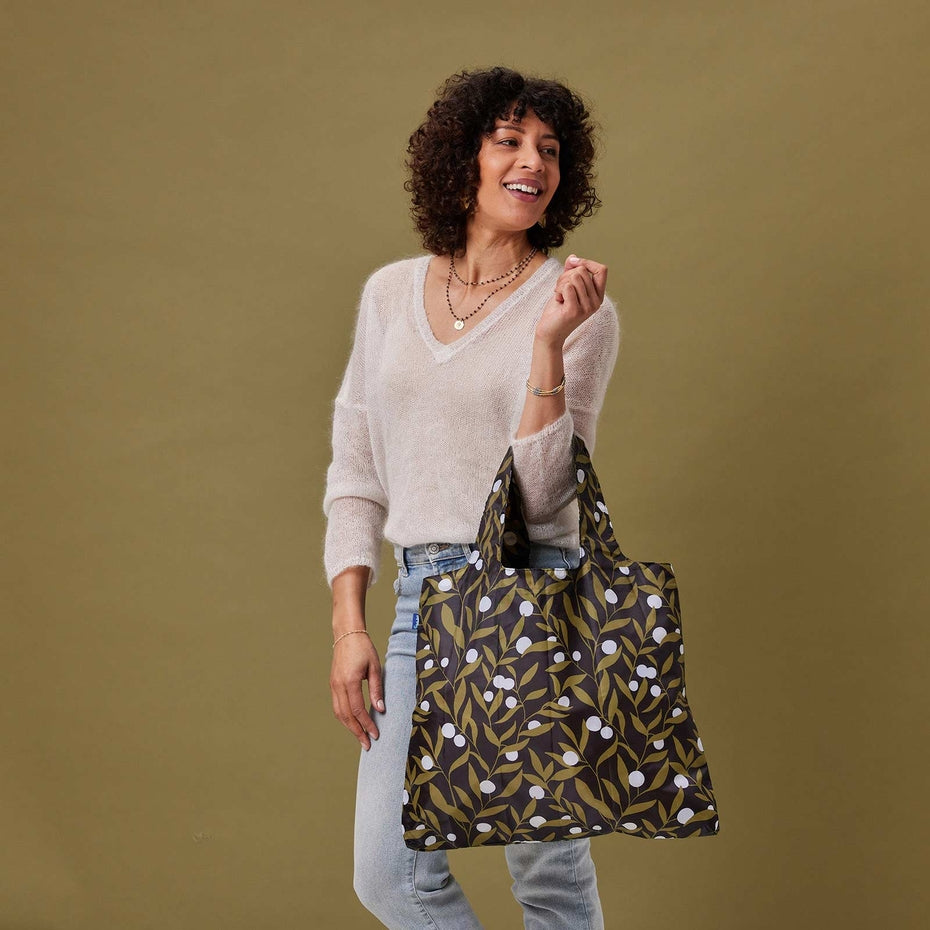 OLIVE TIME BLU REUSABLE BAG