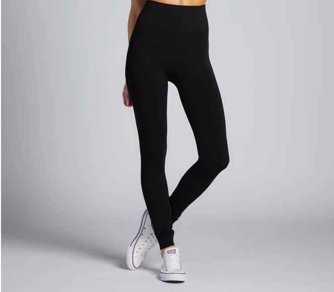 Black Bamboo High Waist Legging