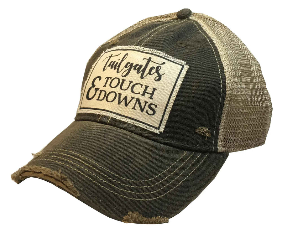 Tailgates & Touchdowns Distressed Black Hat
