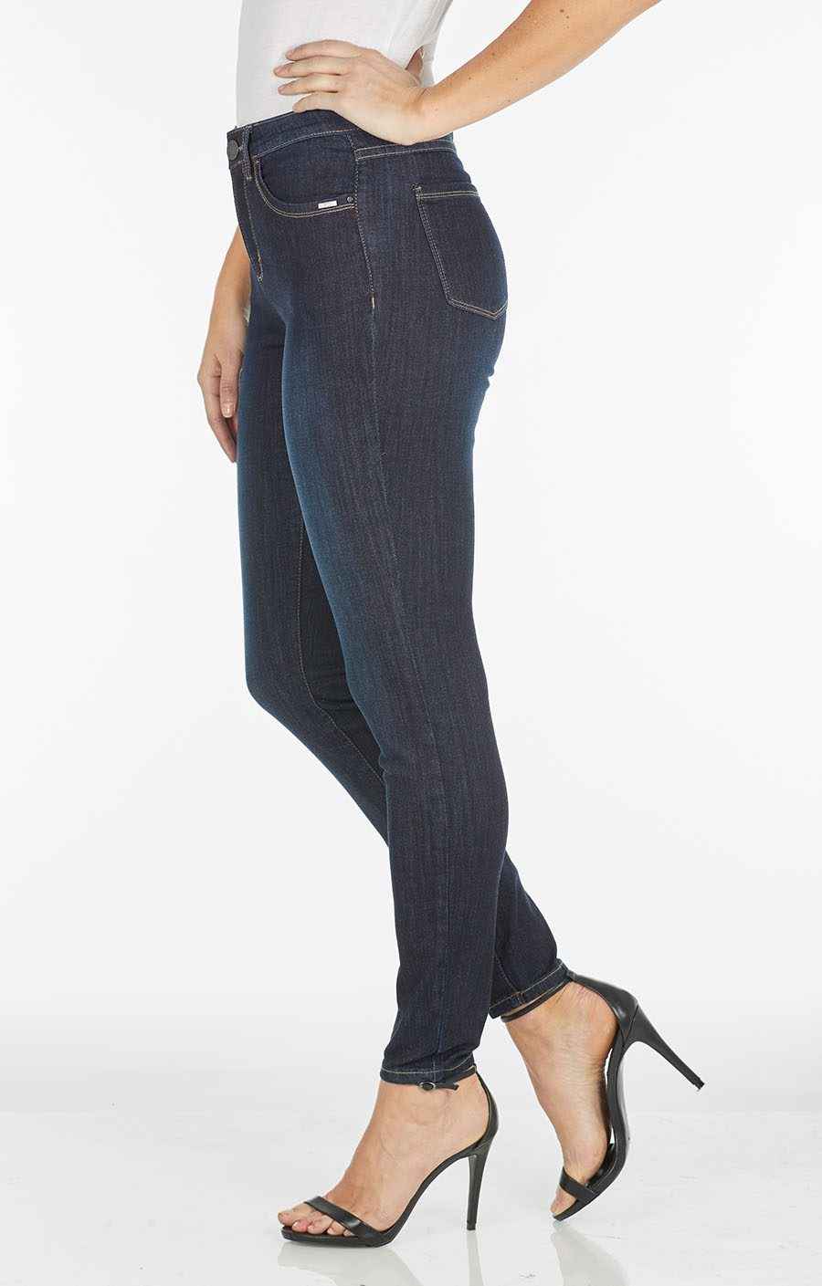 Olivia Slim Leg In Twilight Cool Max Denim
