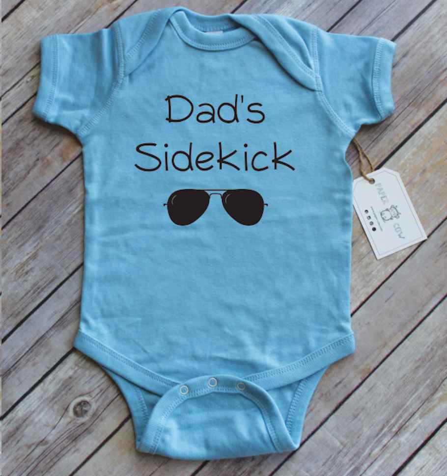 DAD'S SIDEKICK ONESIE