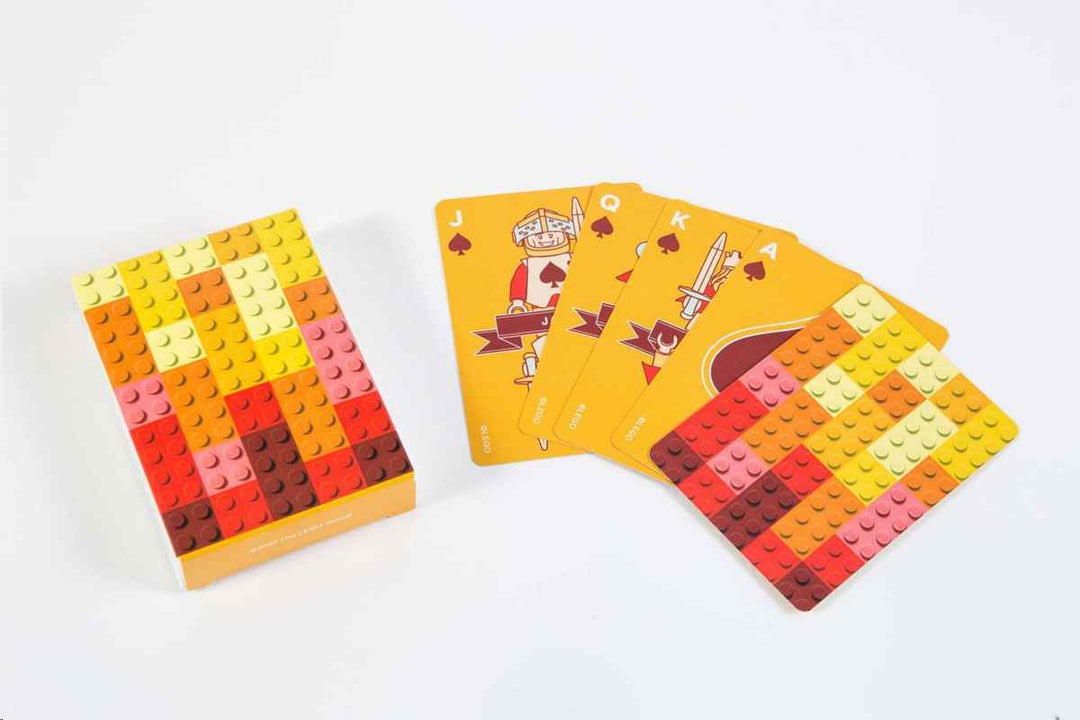 LEGO BRICK PLAYING CARDS