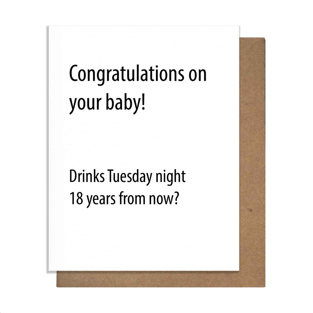 BABY DRINKS CARD