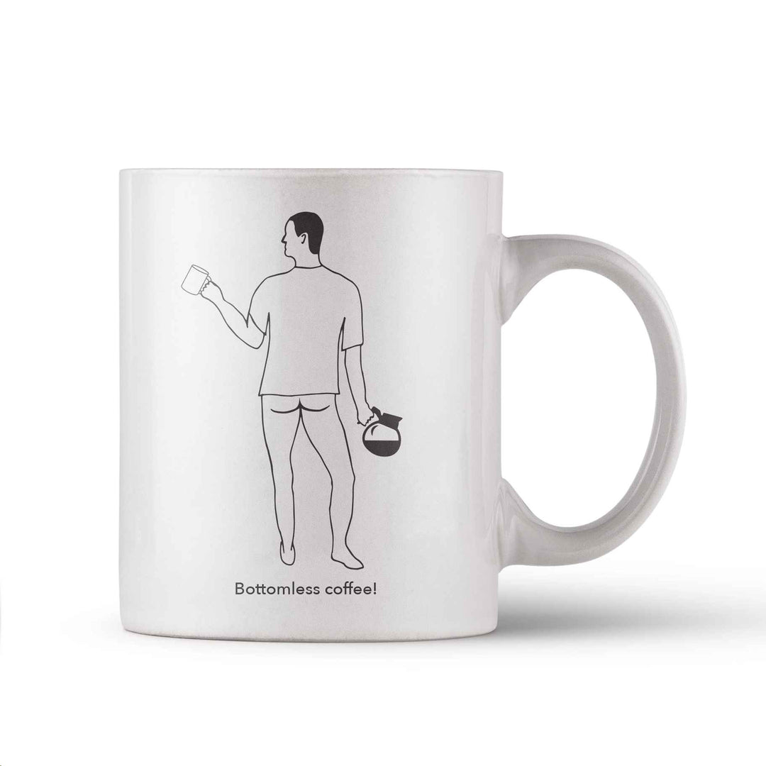 BOTTOMLESS COFFEE MUG