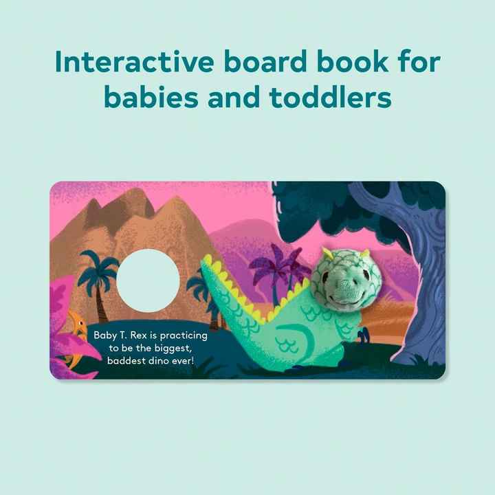 BABY T REX FINGER PUPPET BOOK
