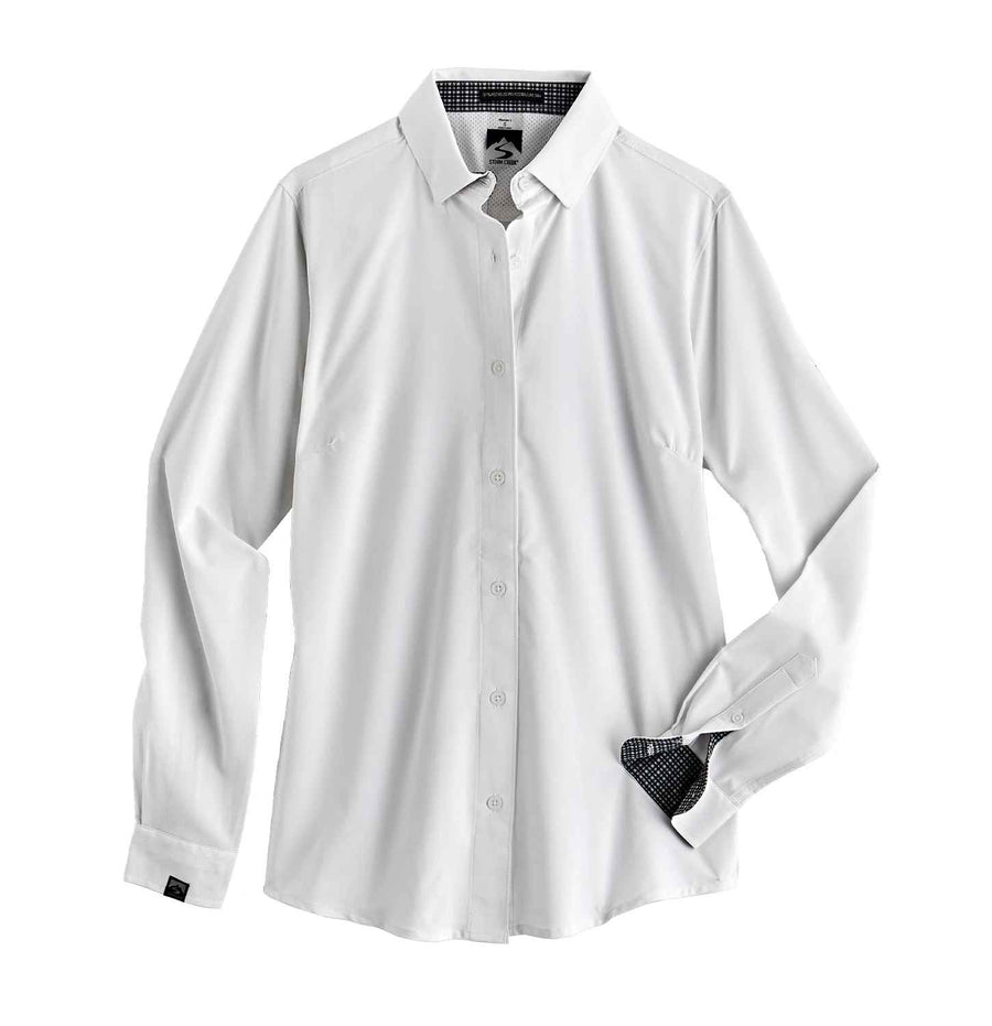 White Influencer 4 Way Stretch Shirt
