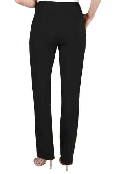 Black Slim-Sation Relaxed Leg Knit Pull On Pant
