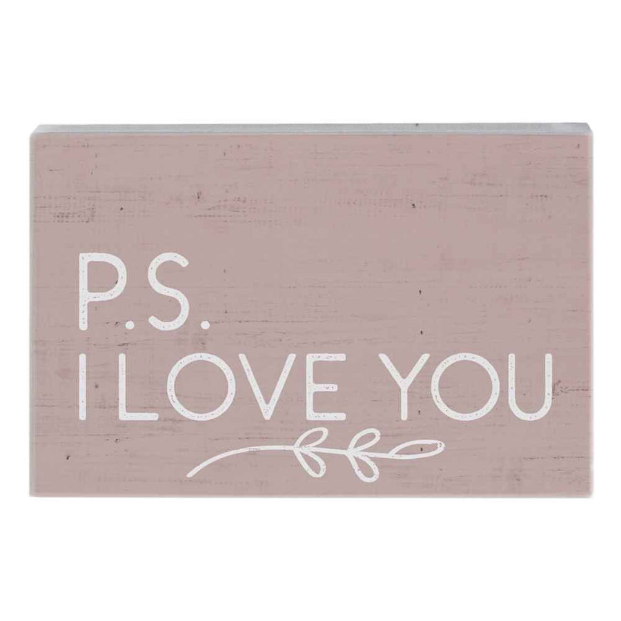 P.S. I LOVE YOU SIGN
