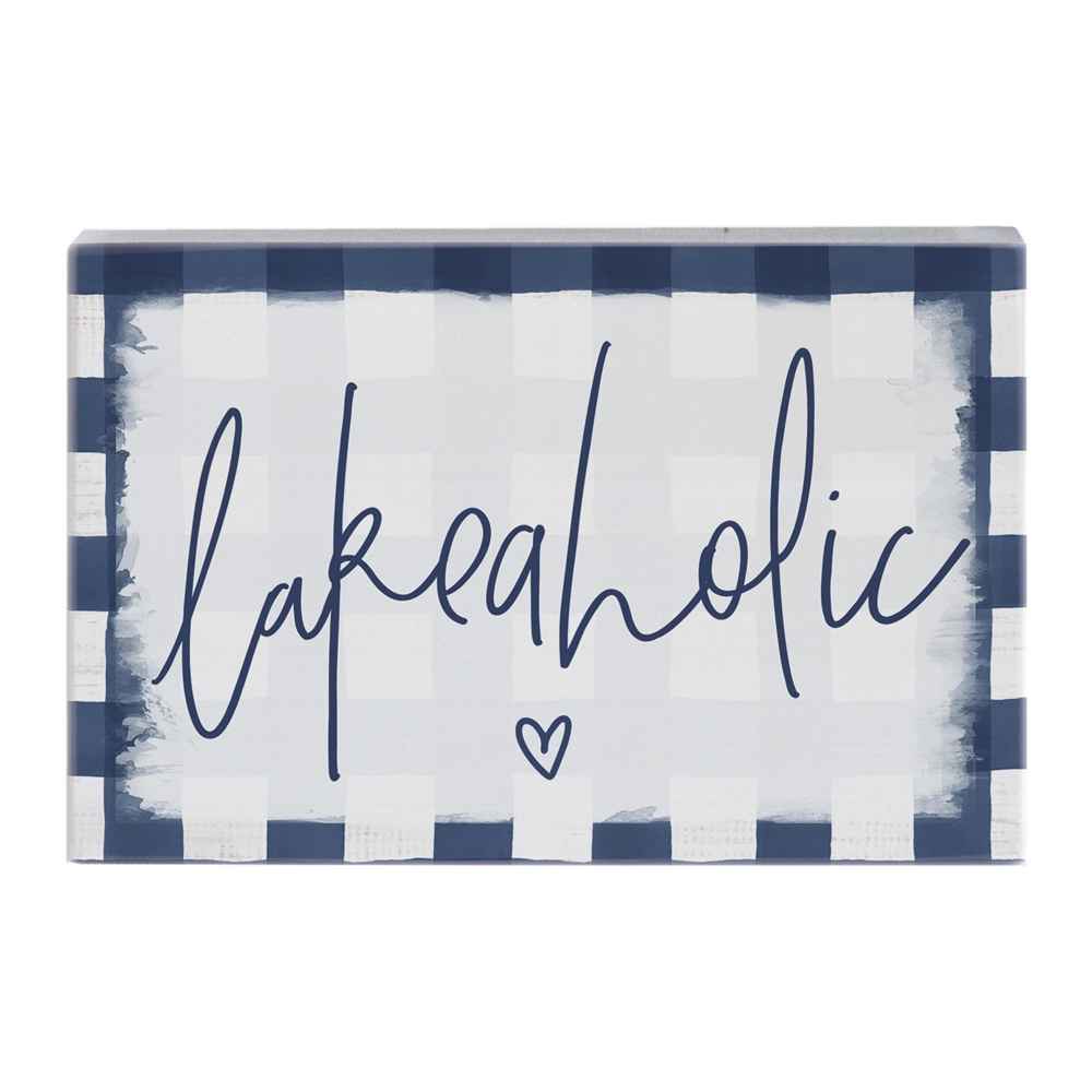 LAKEAHOLIC SIGN